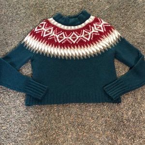 3 for $20 American Eagle Thick Argyle Design Sweater XS